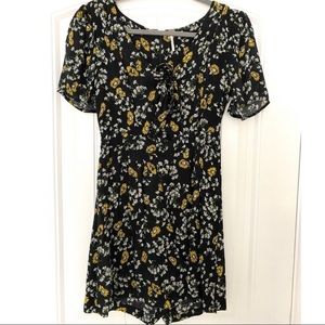 Free People Floral Romper